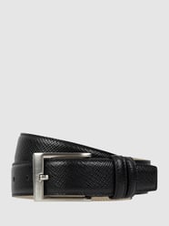 Gürtel aus Leder von G.O.L. Grau / Schwarz - 11
