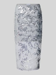 Spódnica midi z cekinowym obszyciem model „SARCA” od Marella - 9