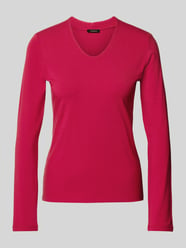 Longsleeve met ronde hals van More & More Rood - 4