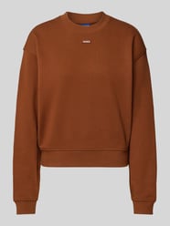 Regular Fit Sweatshirt aus reiner Baumwolle Modell 'Delessa_B' von HUGO Blue - 11