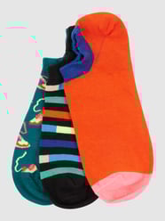 Sneakersocken mit Allover-Muster im 3er-Pack  von Happy Socks Blau / Türkis - 37