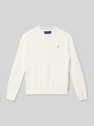 Regular Fit Pullover aus reiner Baumwolle von Polo Ralph Lauren Teens - 5