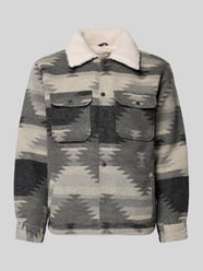 Jack met platte kraag en borstzakken, model 'CARTER' van Redefined Rebel - 30