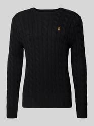 Strickpullover mit Label-Stitching von Polo Ralph Lauren - 30