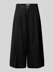 Spodnie z lnu o kroju loose fit z elastycznym pasem model 'MELLI' od Brax - 16