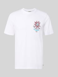 T-Shirt mit Label-Print und Rundhalsausschnitt von Scotch & Soda - 12