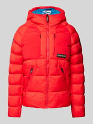 Steppjacke mit Kapuze Modell 'MOESA' von Napapijri Rot - 4