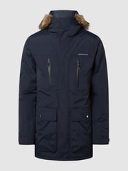 Parka met capuchon, model 'Frederik' - waterdicht  van Didriksons Blauw - 47