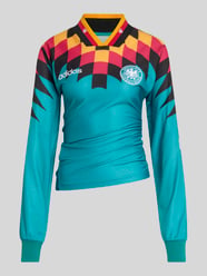 Slim Fit Langarmshirt mit DFB Logo-Applikation von adidas Originals - 1