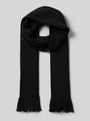 Sjaal van wolmix met franjes van Christian Berg Men - 16