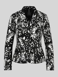 Taillierter Kurzblazer mit Katzenmotiv von Marc Cain - 9