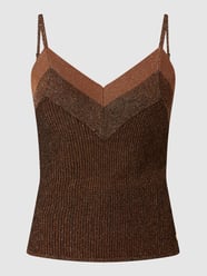 Top aus Viskosemischung Modell 'Indrya' von FREEBIRD Braun - 8