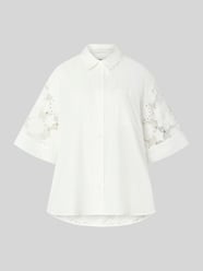 Relaxed Fit Kurzarmbluse aus reiner Baumwolle Modell 'KALI' von Essentiel Antwerp - 6