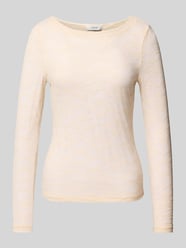 Longsleeve aus Spitze Modell 'PRIYA' von b.young Beige - 4