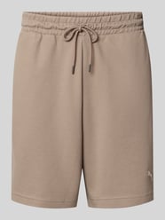 Szorty dresowe o kroju relaxed fit z mieszanki bawełny 'ESS ELEVATED' od PUMA Performance - 4