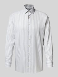 Modern fit zakelijk overhemd met kentkraag van OLYMP Beige - 18