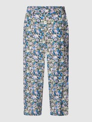 Culotte mit  Allover-Muster Modell 'NOVA' von Only Blau / Türkis - 28
