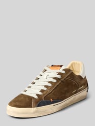 Sneaker mit Label-Print von Crime London Beige - 22