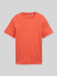 Regular Fit T-Shirt aus reiner Baumwolle von Tom Tailor Orange - 32