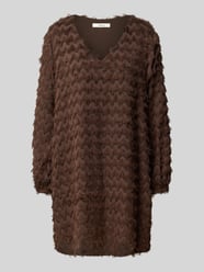 Minikleid mit strukturierter Oberfläche von Selected - 2