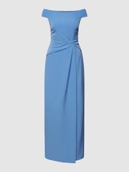 Abendkleid mit Drapierung von Lauren Ralph Lauren - 40