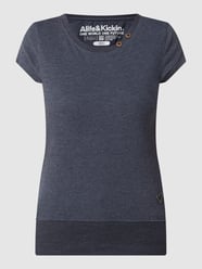 T-Shirt mit Logo  von ALIFE & Kickin Blau - 44