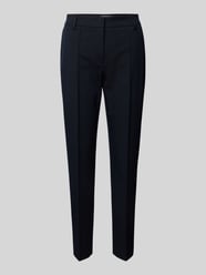 Spodnie materiałowe o skróconym kroju slim fit od Christian Berg Woman Selection - 15