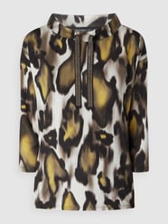 Shirt met stretch  van Betty Barclay Groen - 9