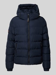 Steppjacke mit Reißverschlusstaschen von Superdry Blau - 13