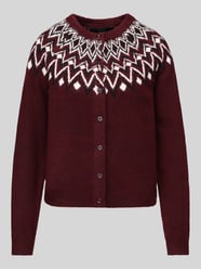 Regular Fit Strickjacke mit Wollanteil Modell 'KARLA' von VERO MODA - 10