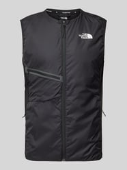 Weste mit Label-Print von The North Face Schwarz - 30