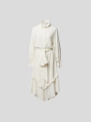 Midikleid mit Rüschen von Alexandre Vauthier Weiß - 13
