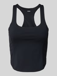 Trägertop mit Square-Neck-Ausschnitt von Stronger Schwarz - 3