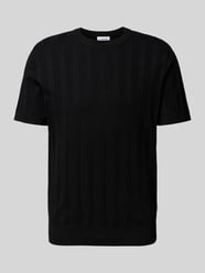 T-shirt met structuurmotief van Lindbergh - 3