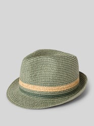 Strohhut mit Hutband Modell 'TRILBY' von Müller Headwear - 1