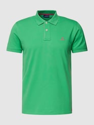 Poloshirt mit Kontraststreifen Modell 'CONTRAST COLLAR' von Gant Grün - 45