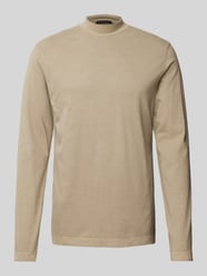 Longsleeve mit Stehkragen Modell 'MORITZO' von Drykorn Beige - 48