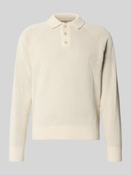 Strickpullover mit Polokragen von JAKE*S STUDIO MEN - 36