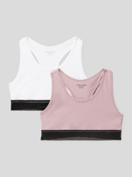 Bustier mit Logo-Bund im 2er-Pack von Calvin Klein Underwear Weiß - 10
