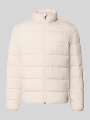 Regular Fit Steppjacke mit Stehkragen von Tom Tailor Denim Beige - 43