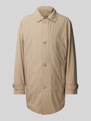 Płaszcz krótki o kroju regular fit z patkami na ramionach model ‘Jared 2in1’ od BOSS - 25