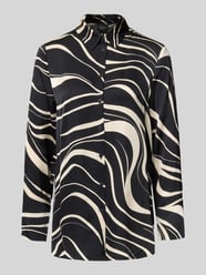 Bluzka z długim rękawem o kroju regular fit z czystej wiskozy od s.Oliver BLACK LABEL - 12