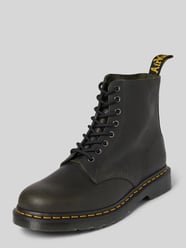 Boots van leer met labeldetail, model 'Pascal' van Dr. Martens - 6