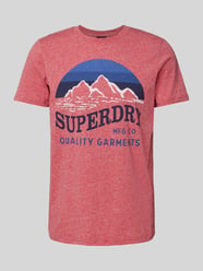 T-Shirt mit Motiv- und Label-Print Modell 'Great Outdoors' von Superdry - 28