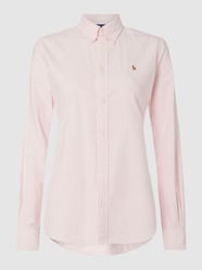 Bluzka koszulowa z tkaniny Oxford model ‘Kendel’ od Polo Ralph Lauren Różowy - 29