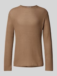 Strickpullover mit Rundhalsausschnitt von REVIEW Beige - 10