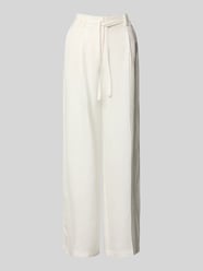 Wide Leg Hose aus Leinen-Mix mit Gürtel von Christian Berg Woman Selection - 7