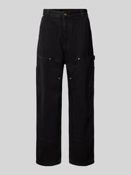 Wide leg jeans met siernaden, model 'NASH' van Carhartt Work In Progress - 23