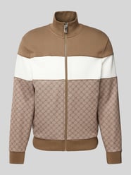 Sweatjacke mit Stehkragen Modell 'Basilio' von JOOP! Collection Beige - 9