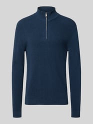 Slim Fit Troyer aus Baumwoll-Mix von Matinique - 17